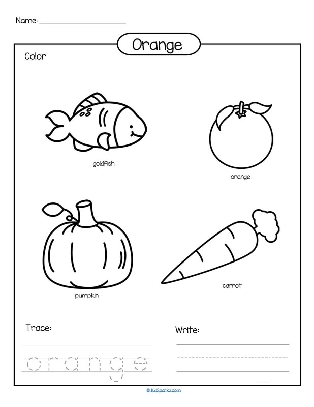 Colors theme activities and printables for Preschool, Pre-K and