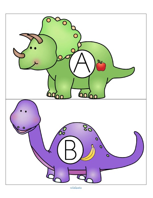 alphabet dinosaurs