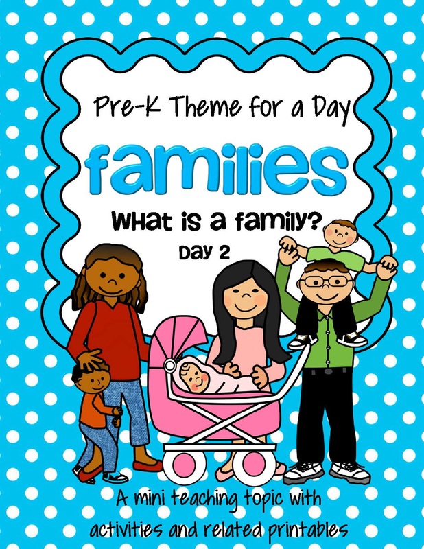 Theme activities and printables for Preschool, Pre-K and Kindergarten