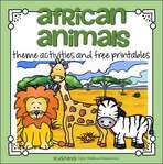 African Animals theme activities