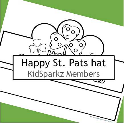 St. Patrick's Day Activities Color By Number Word Worksheets Dab a Dot