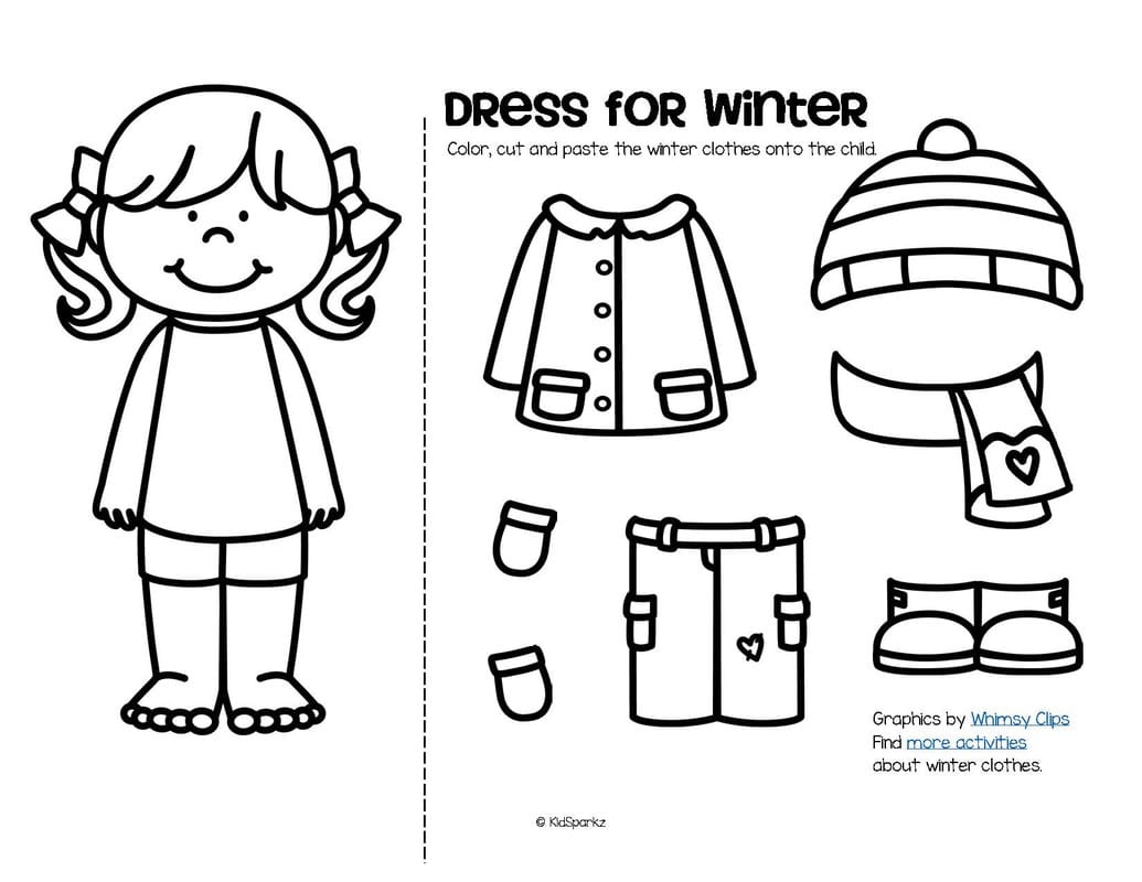 Winter theme activities and printables for Preschool and Kindergarten ...